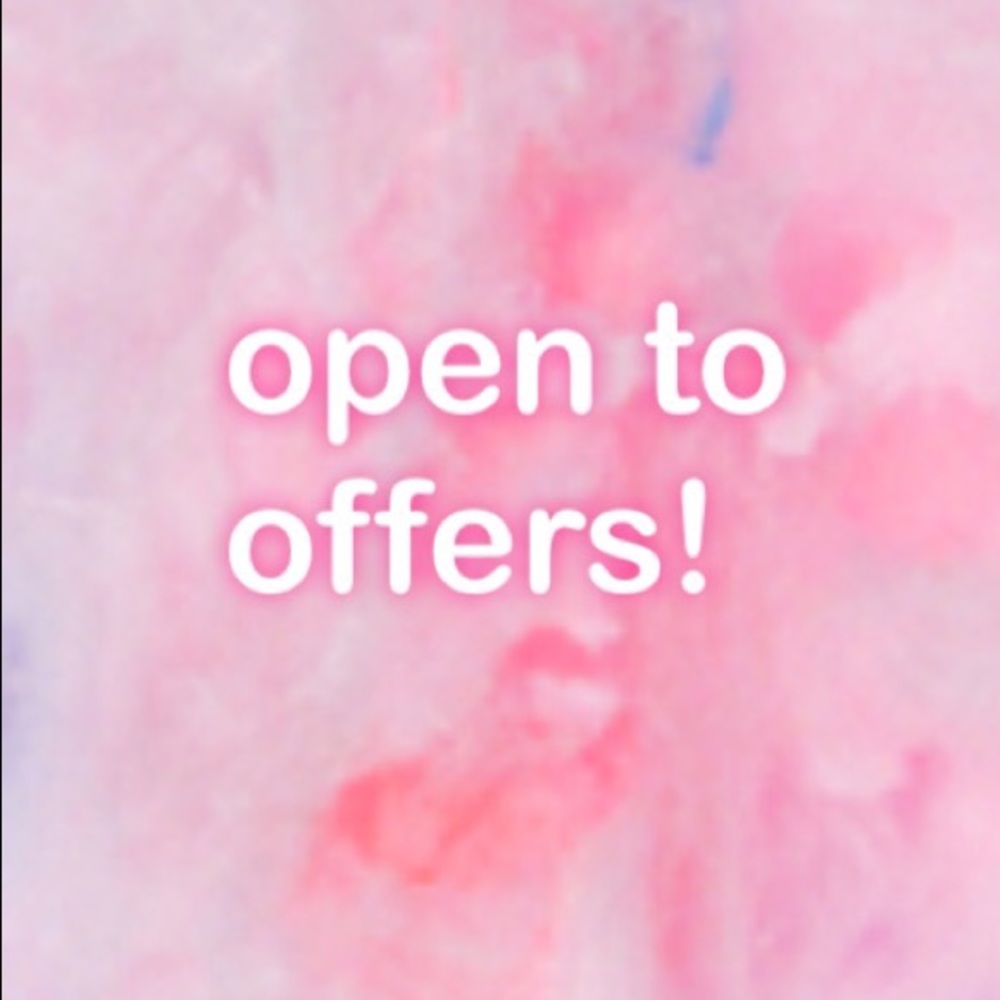 make offers on anything!